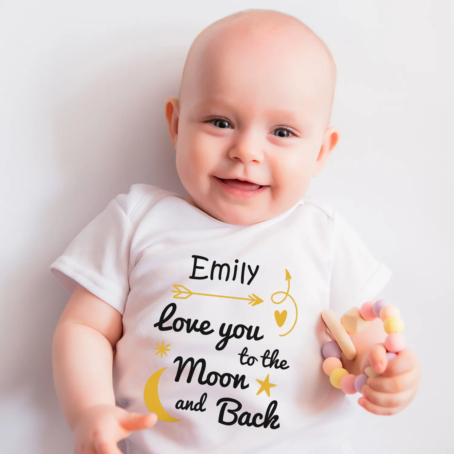 Zeronto Baby Gift Box - Moon and Stars Girl